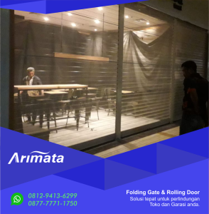 jual rolling door one sheet 