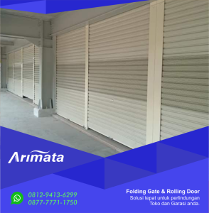 harga rolling door one sheet
