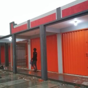 image pasang folding gate
