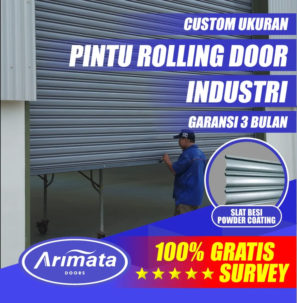 jual rolling door industri