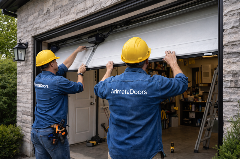 pemasangan pintu garasi otomatis