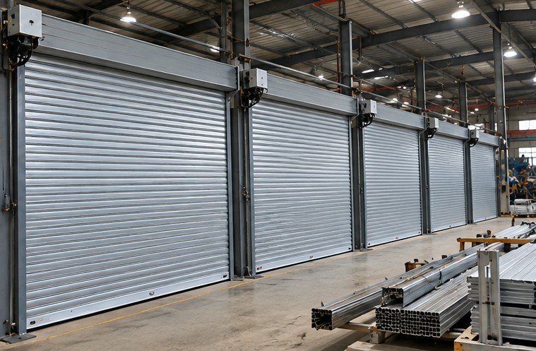 pabrik tempat produksi rolling door otomatis