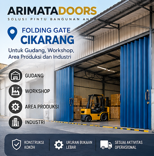folding gate cikarang