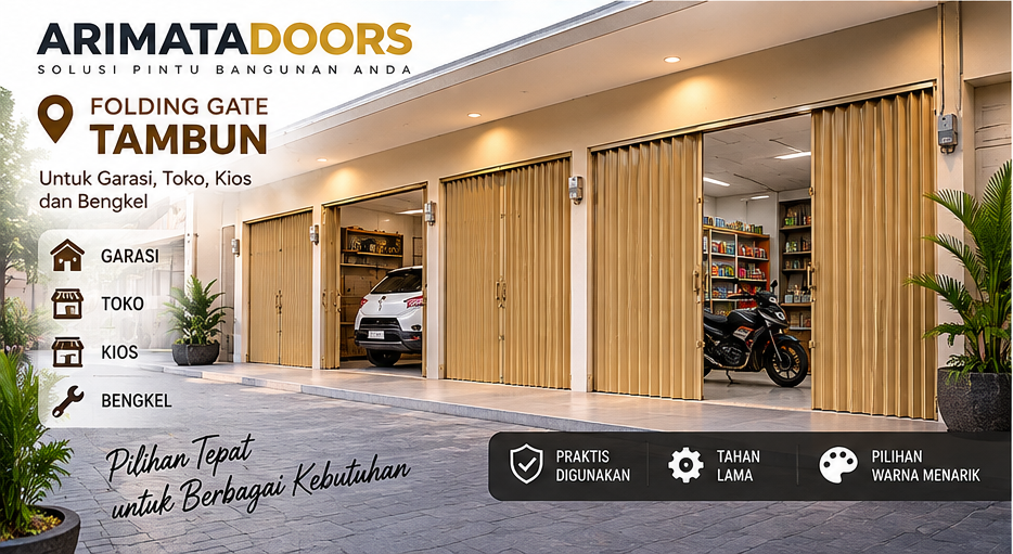 folding gate tambun